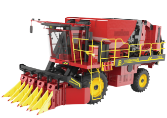 Boshiran 7493 (4MZD-4A) Self Propelled Cotton Picker with Baler