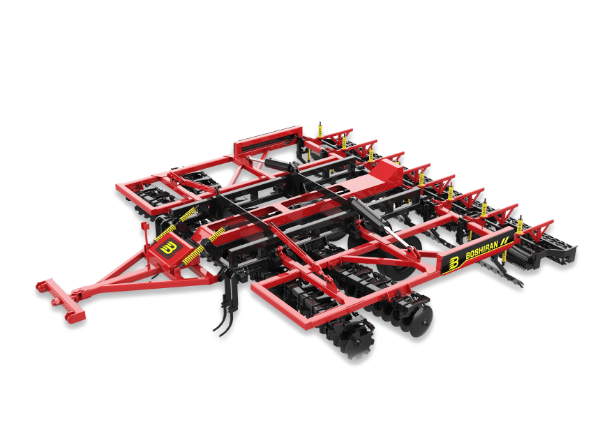 Boshiran 1ZFZ Series Folding Shunt-type Soil Preparation Machine